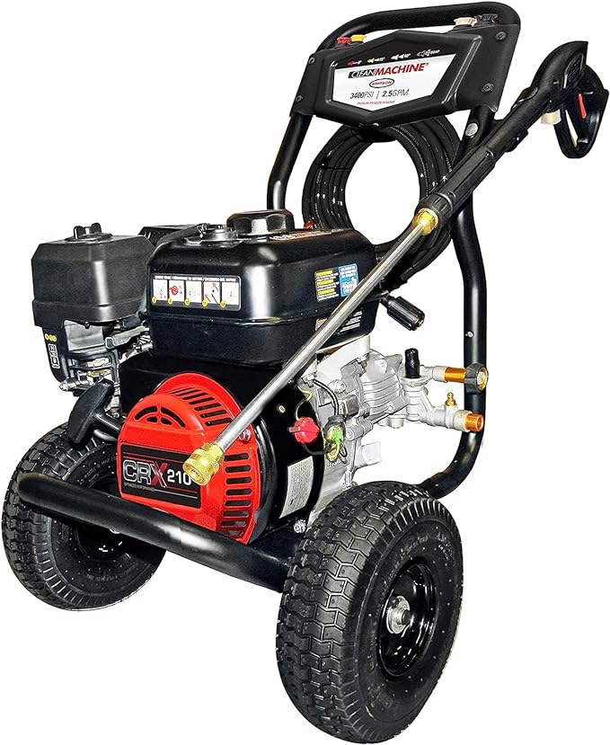 SIMPSON Cleaning CM61083 Clean Machine 3400 PSI Gas Pressure Washer